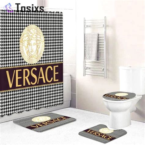 bath rug versace|wayfair versace bathroom rug.